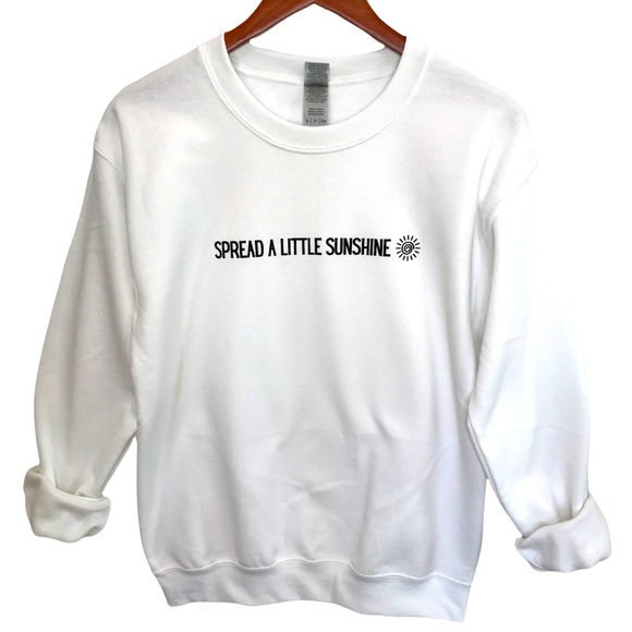 SPREAD A LITTLE SUNSHINE Unisex Adult Crewneck Sweatshirt - Various - Picture 5 of 12